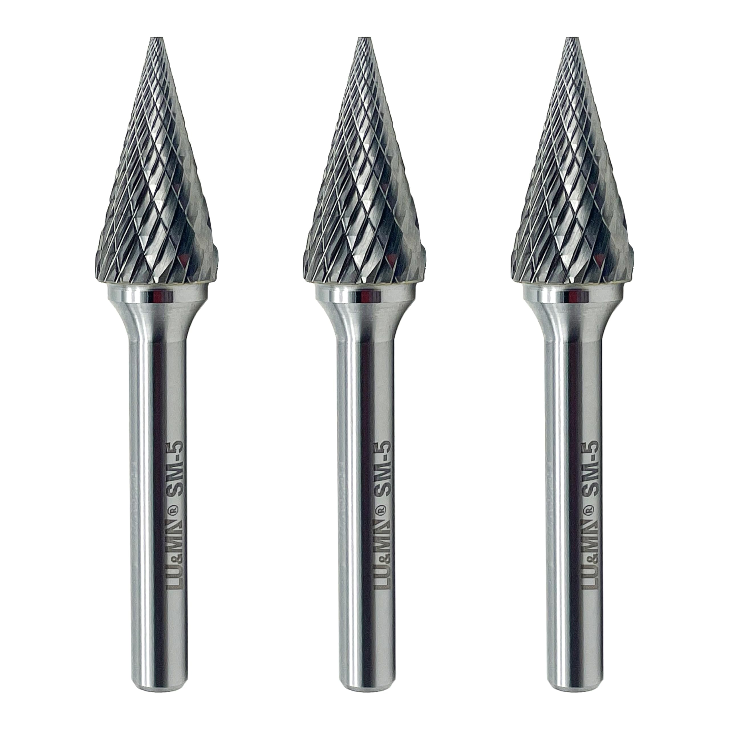 LU&MN Tungsten Carbide Burr Set, 1/4" Shank, 10 Pcs — Amazon image 17