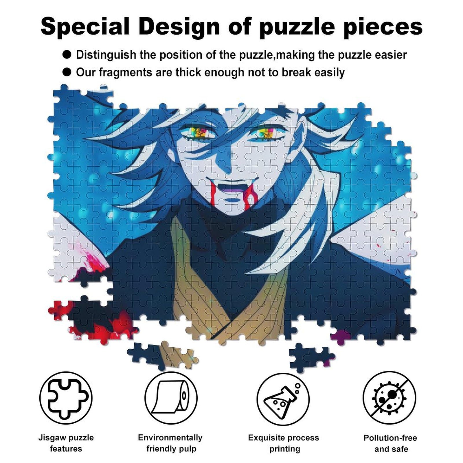 Amazon.co.jp: ジグソーパズル 鬼滅の刃 300 PCS GM527-童磨