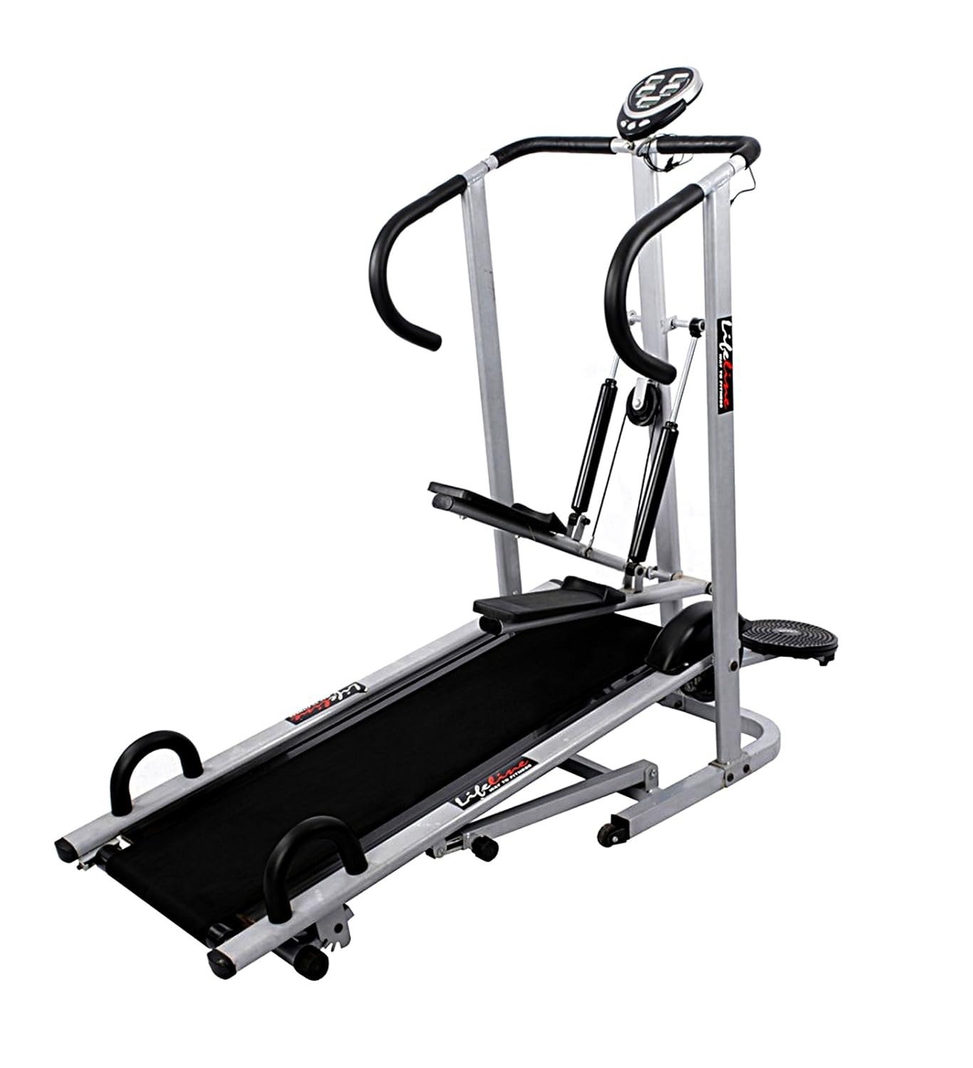 LIFELINE 4 IN1 DELUXE MANUAL TREADMILL Amazon.in