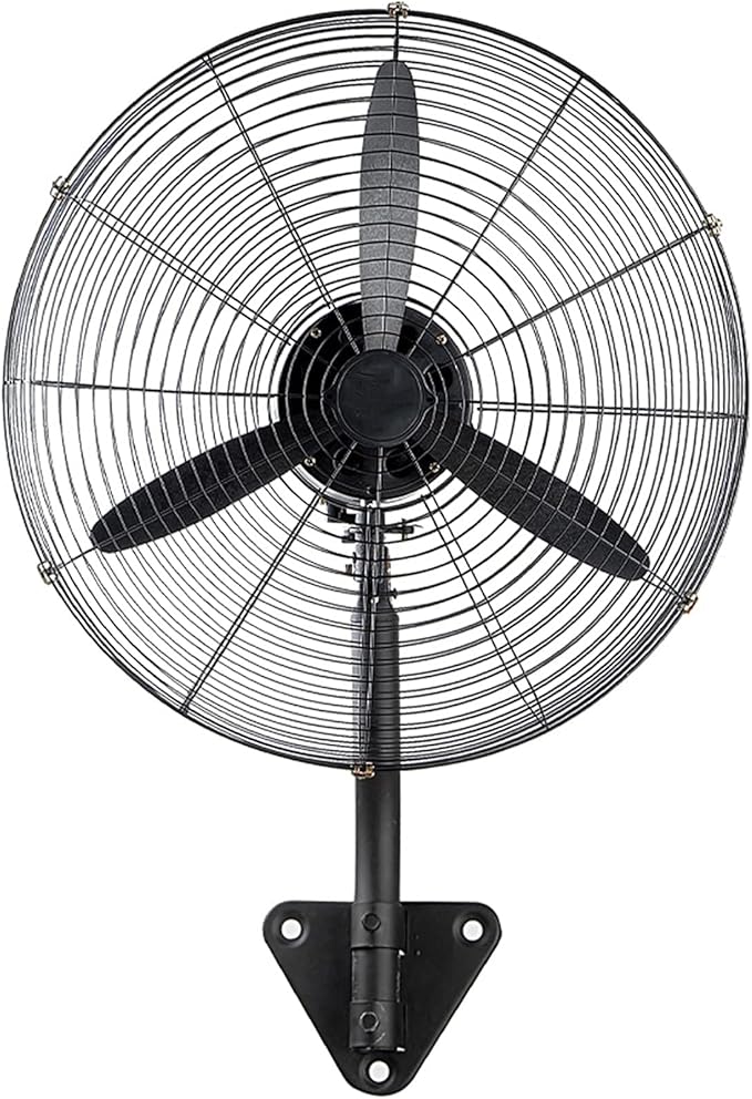HeavyDuty Industrial Wall Mount Fan, 230W Commercial