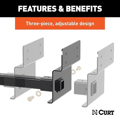 Miniatura 7 de Curt 13703 Enganche ajustable de tráiler RV
