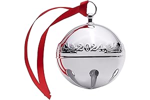 Wallace 2024 Silver Plated Sleigh Bell Ornament 54th Edition