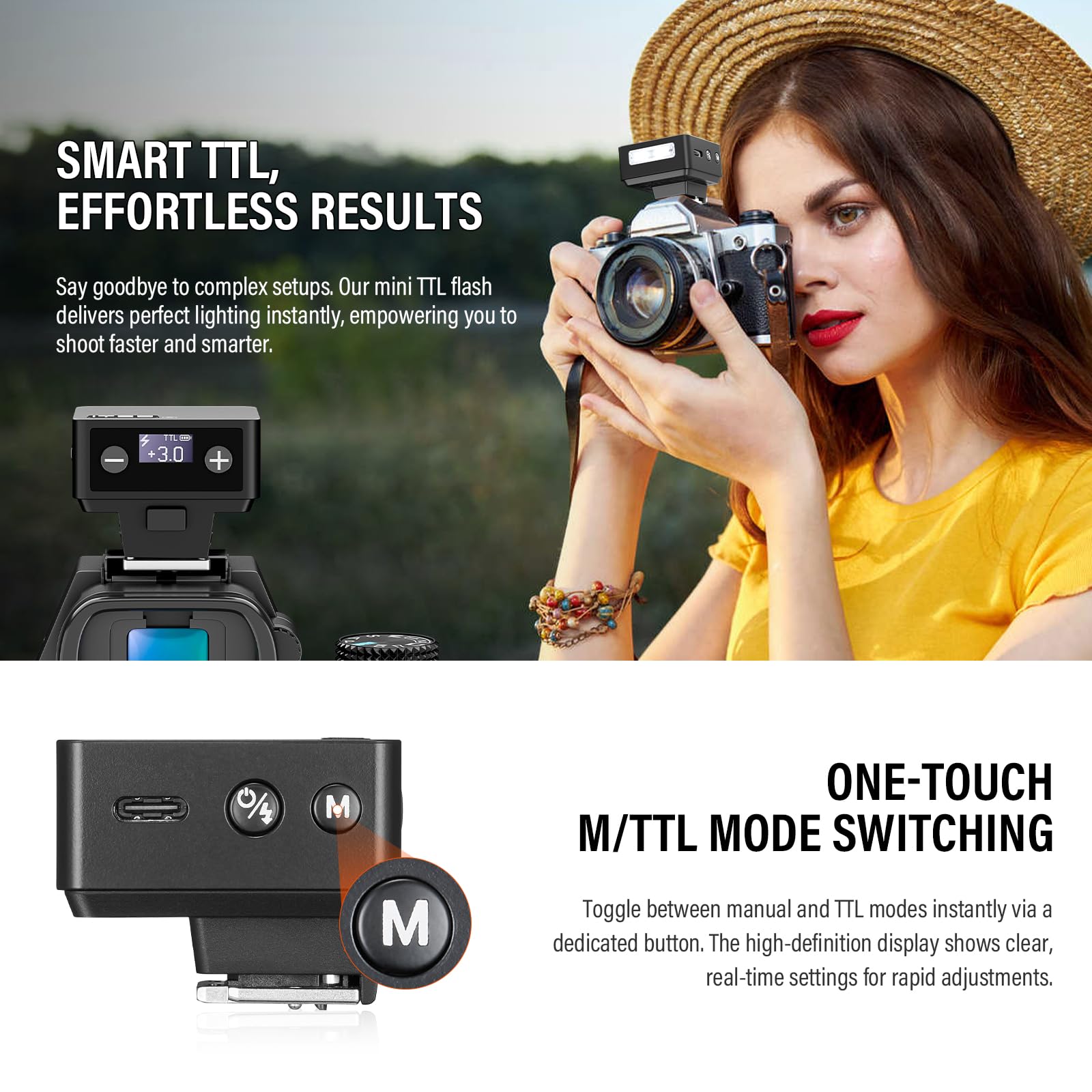 Sony Flash Riser Godox It30 GODOX IT20 S IT20-S Mini Flash For Sony, TTL Camera Flash ...