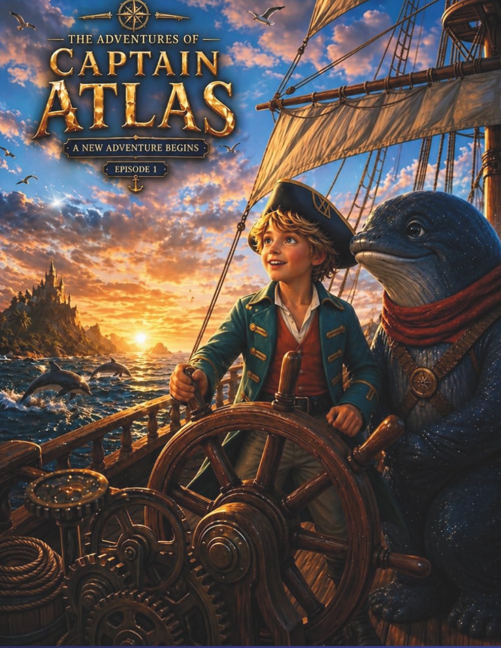 The Adventures of Captain Atlas: A New Adventure Begins: A Magical Ocean Adventure for Kids About Courage, Friendship and Exploration