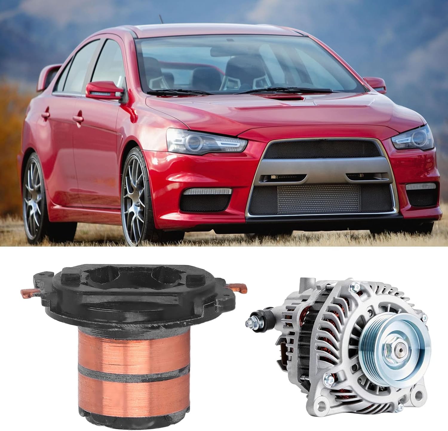 Alternator Slip Ring, Car Alternator Slip Ring ABS Copper Burr Free