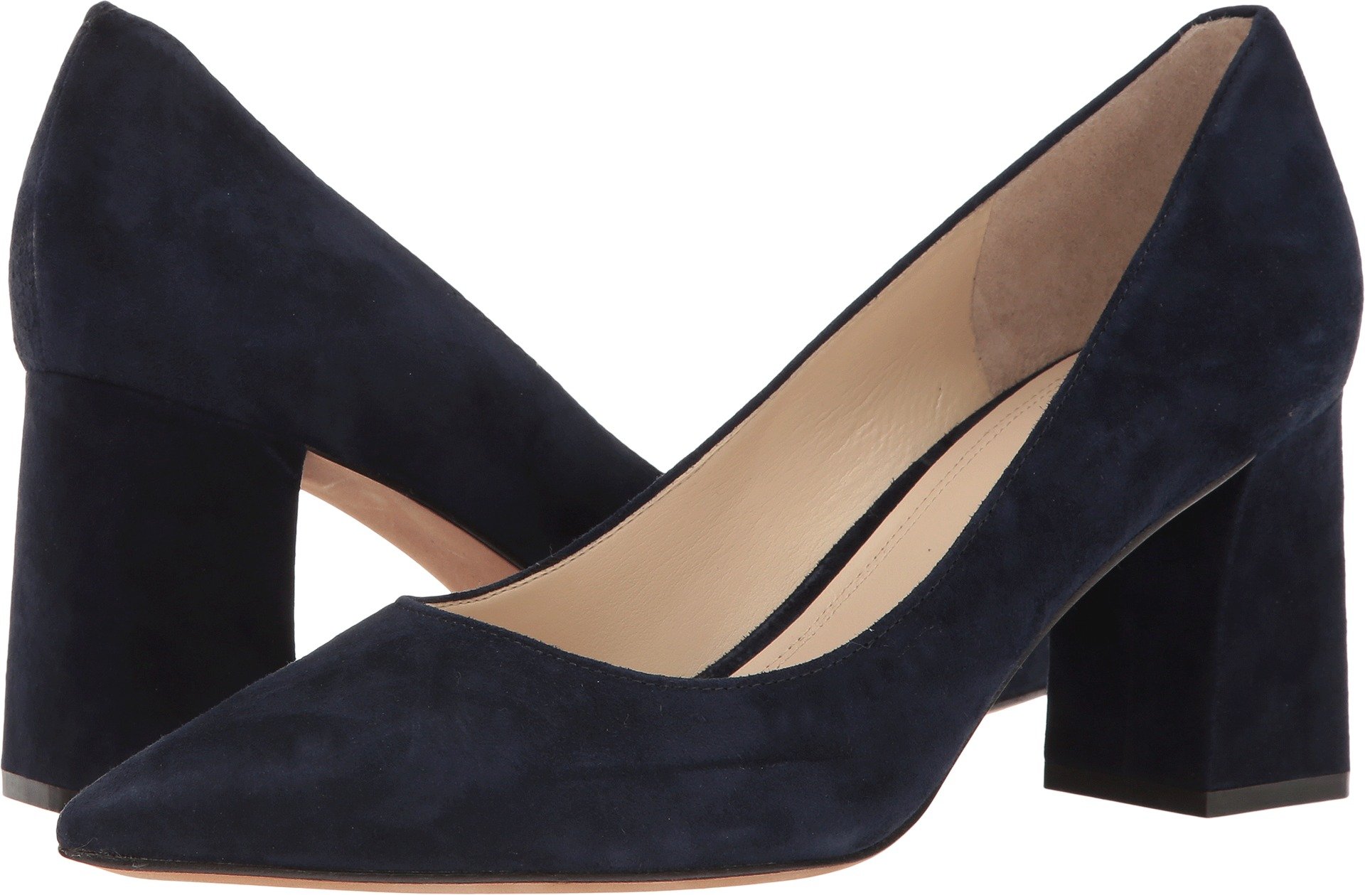 Marc Fisher LTD Women's Zala Pump Navy Suede 5.5 M US M