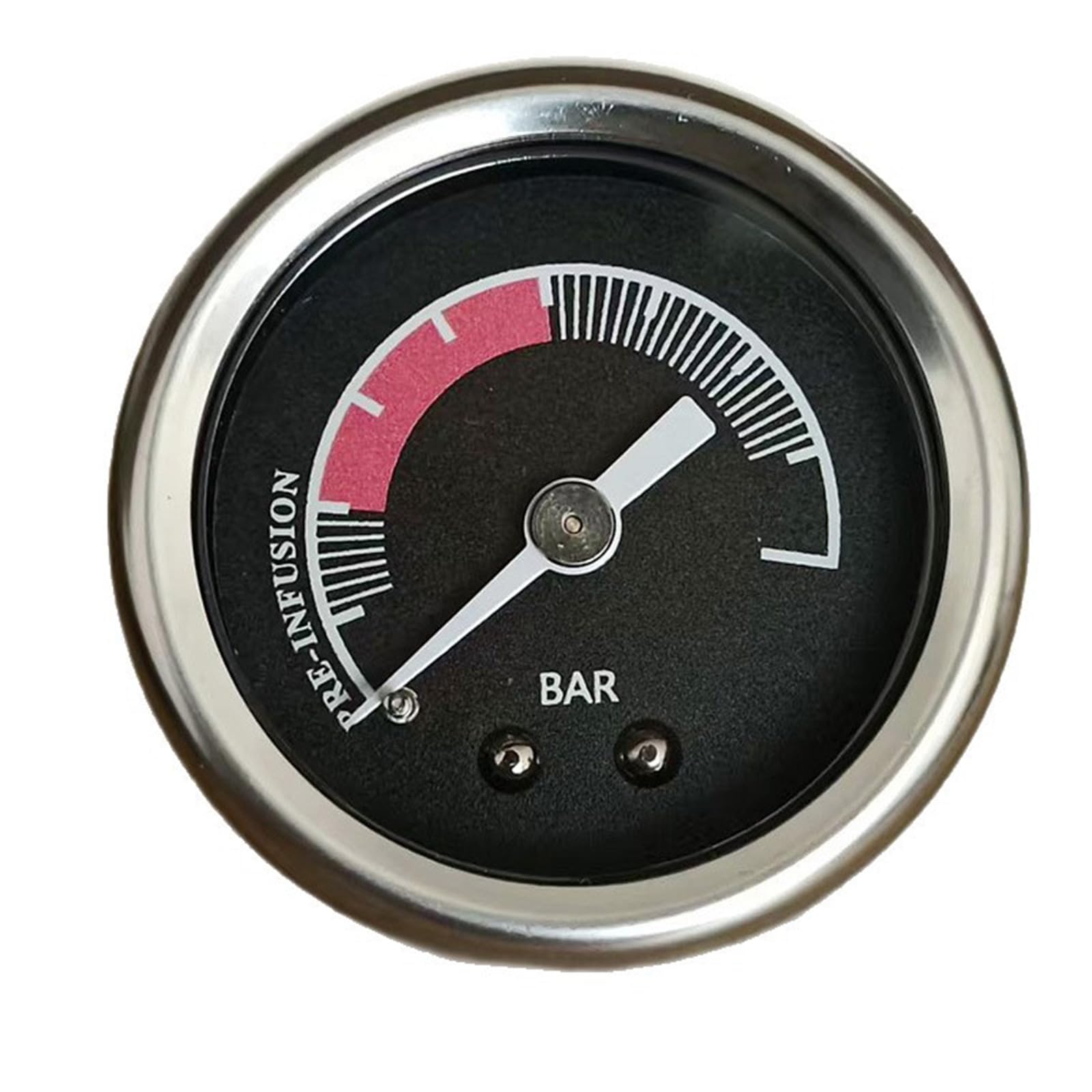 Mekalero Extractions Pressure Gauge with Precisely Pressure Water Pressures Gauge Coffee Equipment Part Enduring Kitchen Appliance Part