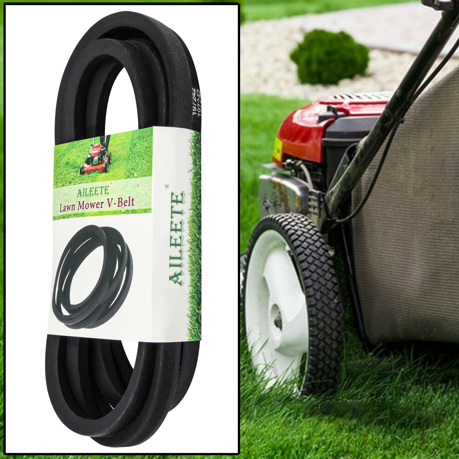 coconon♪ Amazon.com : 532197242 Mower Deck Belt 48 Inch, 197242