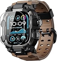 Vista 11 de ULTIMAL - Funda resistente con correa para Apple Watch 49mm, compatible con Apple Watch Ultra 3/2/1, cubierta protectora a prueba de golpes de grado