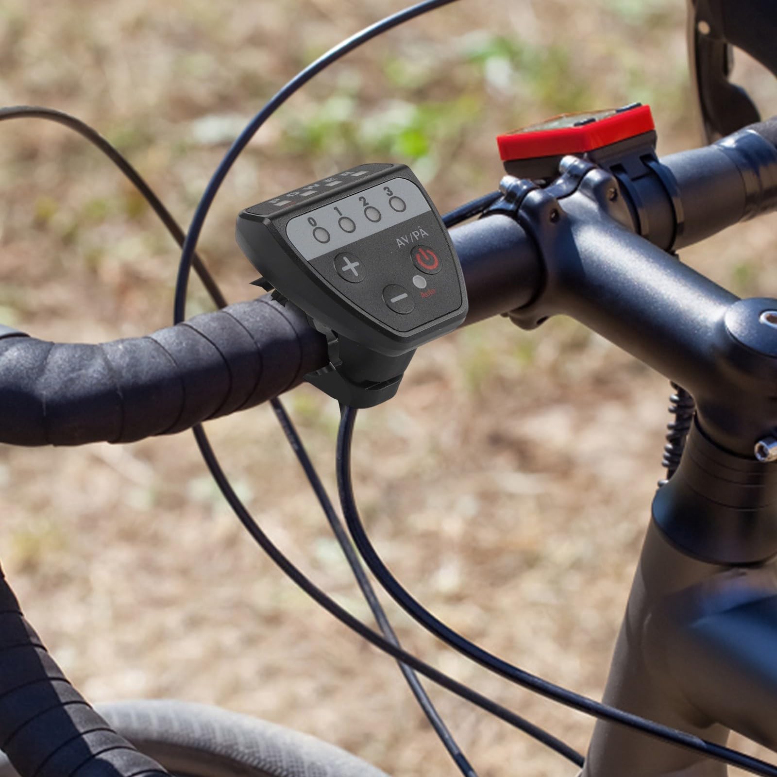 Display a LED per Ebike, 36 V, 48 V, controller impermeabile a 5 pin con corpo in ABS, grado di protezione IP65, trasparente, per batteria e ingranaggi, compatibile con scooter con protocollo 02OMD