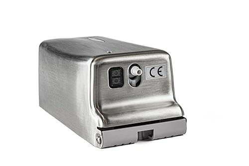 Miniatura 3 de Bradley 6A01-11 Diplomat Dispensador de jabón y desinfectante de espuma, montaje en superficie, tanque vertical, luces indicadoras de batería baja,