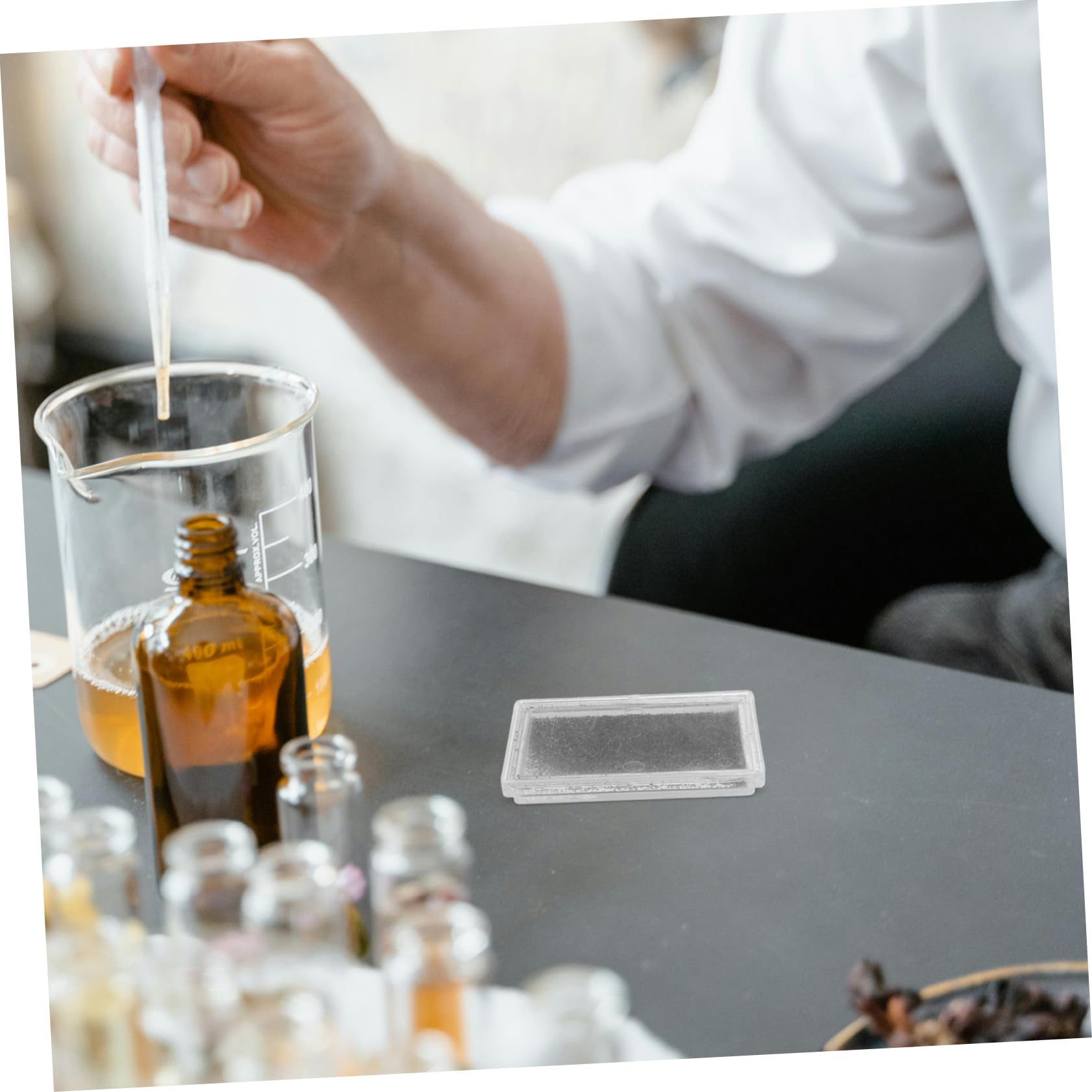 ULTECHNOVO Boîte de Physique pour Écoles et Expositions Scientifiques Limaille de Fer Argentée Matériel Facile à Utiliser pour Expériences Magnétiques