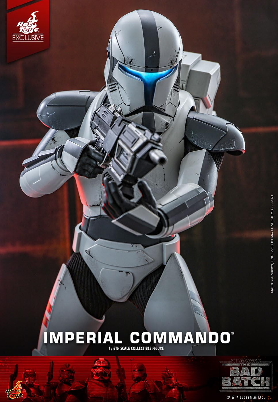 【新品未開封】1/6スケールフィギュア　インペリアル・コマンドー Amazon.co.jp: Hot Toys インペリアルコマンドースターウォーズ