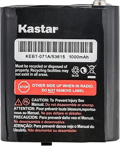 Miniatura 8 de Kastar Paquete de 2 baterías de 3.6 V 53615 compatibles con Motorola Walkie Talkies Radio bidireccional TalkAbout T6500R, TalkAbout T8500, TalkAbout