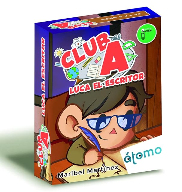 Atomo Games Club A. Luca el Escritor. Juego edicativo