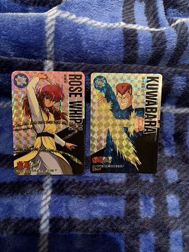 Amazon 幽遊白書キラ カードダス 蔵馬 桑原和馬セット極みスリーブ付き トレカ 通販