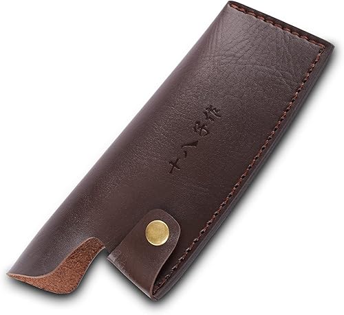 SHI BA ZI ZUO Funda de cuchillo de cuero para cuchillo S2308-B Cleaver Exclusivamente