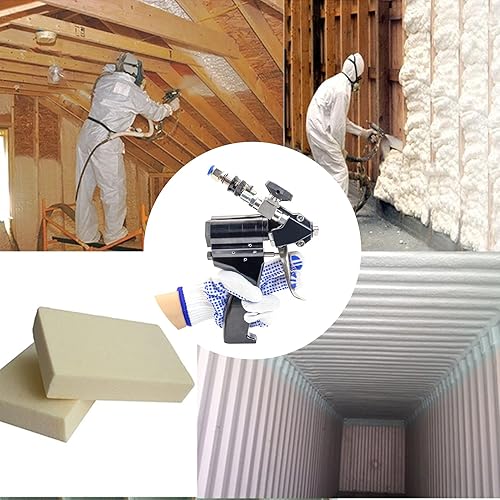 Miniatura 6 de Pistola de pulverización de espuma de poliuretano P2 Purga de aire Inyección de espuma de PU AB Pistola de pulverización de revestimiento de alta