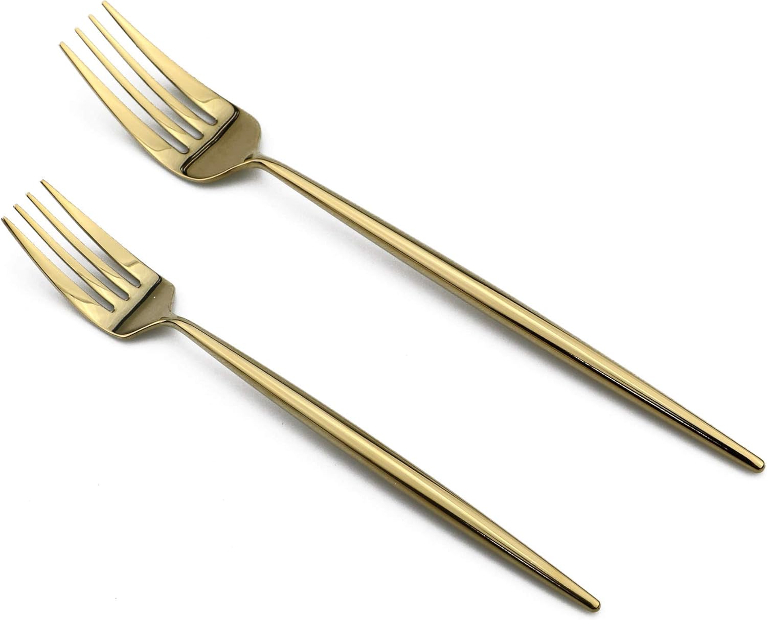 20-Pieces 18/10 Stainless Steel Silverware Set, Colorful Mirror Polishing Gold Flatware Set, Kitchen Knife Fork Spoon Utensils, Service for 4