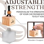 Voiture Afgan Oud Air Freshener pour hommes avec Vent Clip Air Rafraîchissant avec parfum de Sauvage Air Freshener.. . . . Œuf éliminant la voiture Air Refroidisseurs par Perfa, 8ml, brun