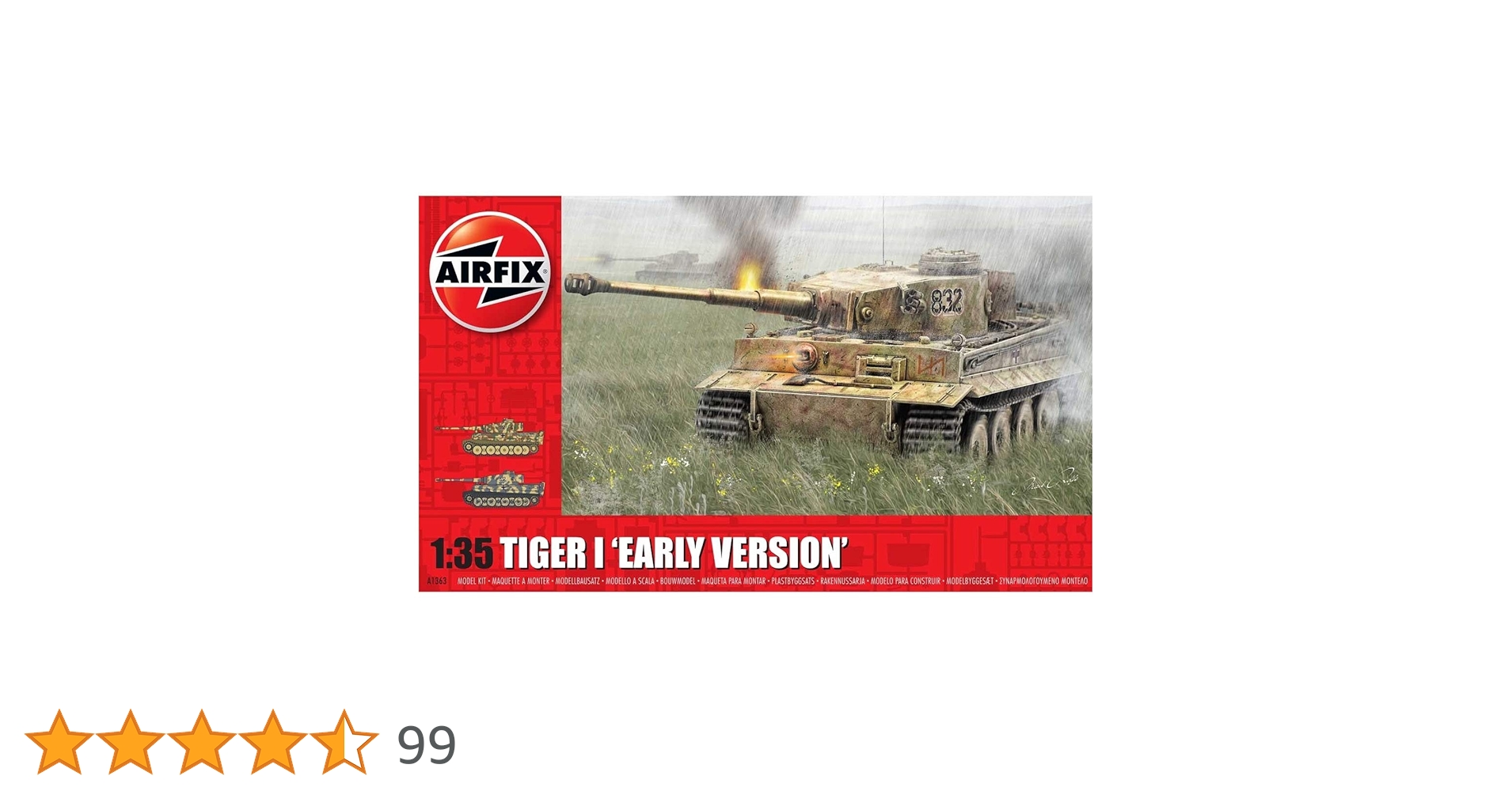 ティーガーⅠ Tiger I 戦車 プラモデル ティーゲル1 ドイツ軍 国防軍 1/35 Tiger Ⅰ Late Production No.007 Michael Wittmann #14