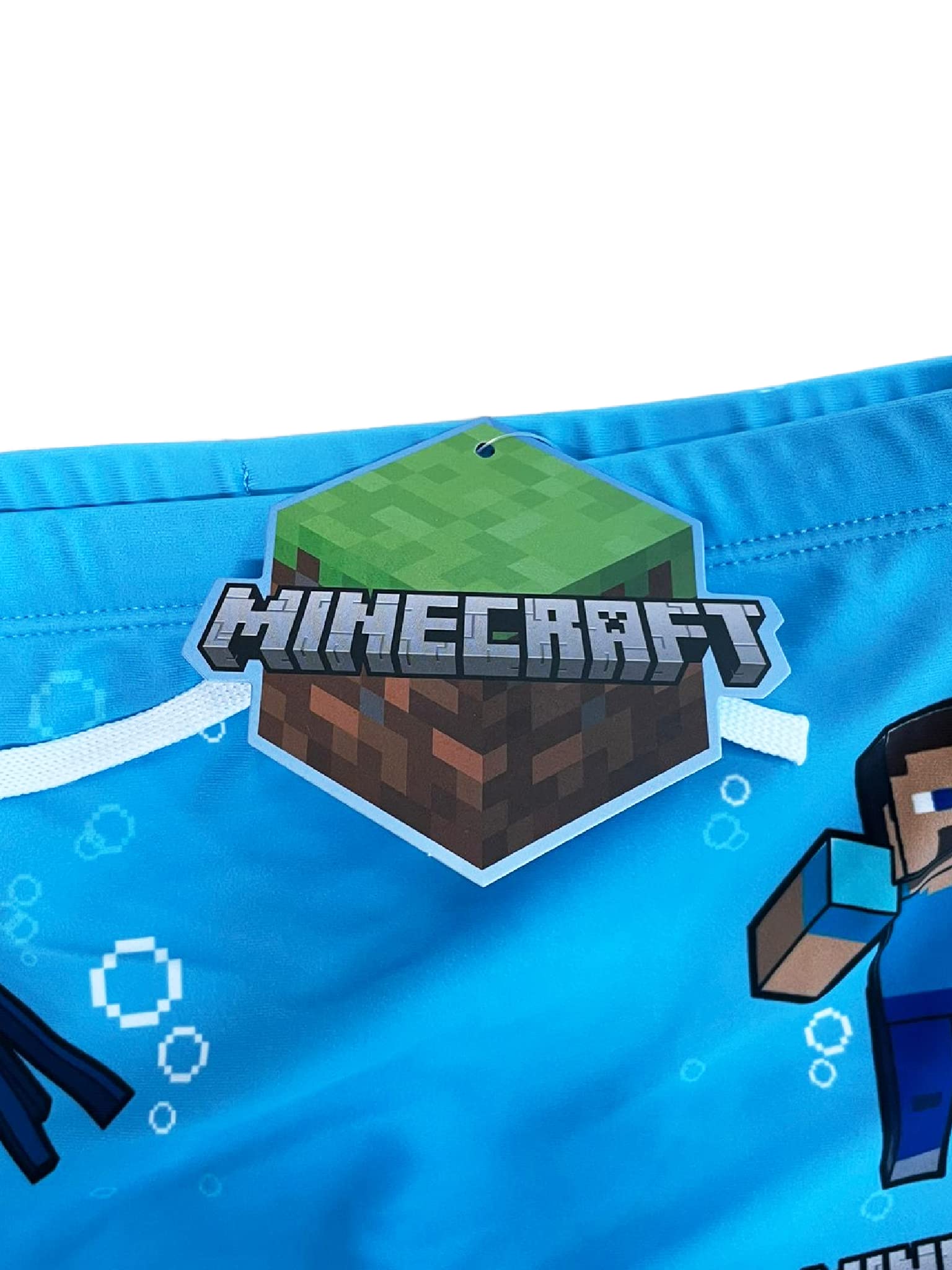 Minecraft Costume Bambino - Costume Nuoto Bambino - Costume da Bagno Ragazzo - Costume Piscina Bambino - Costume Mare Bimbo - Costume Minecraft Steve e Mostri
