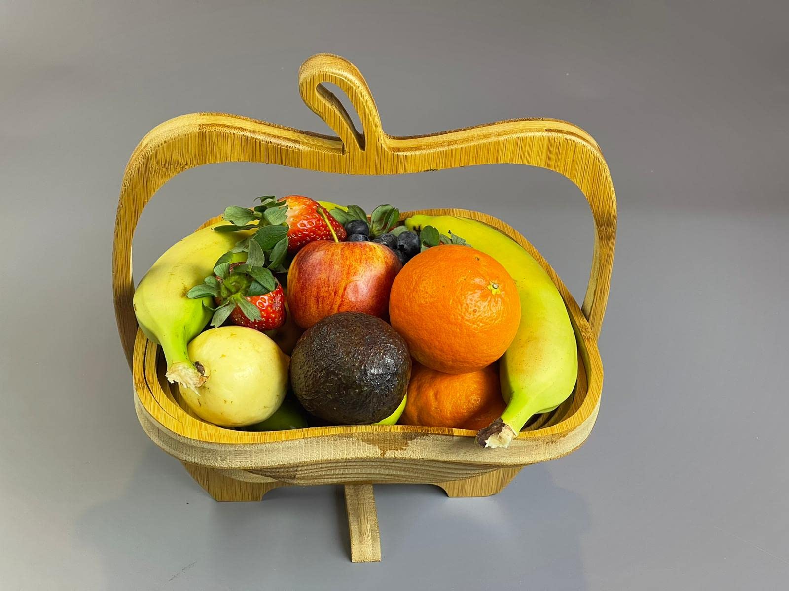 Decopatent® Design Fruit Bowl Pliable - Corbeille à fruits pliable en 5 formes - à