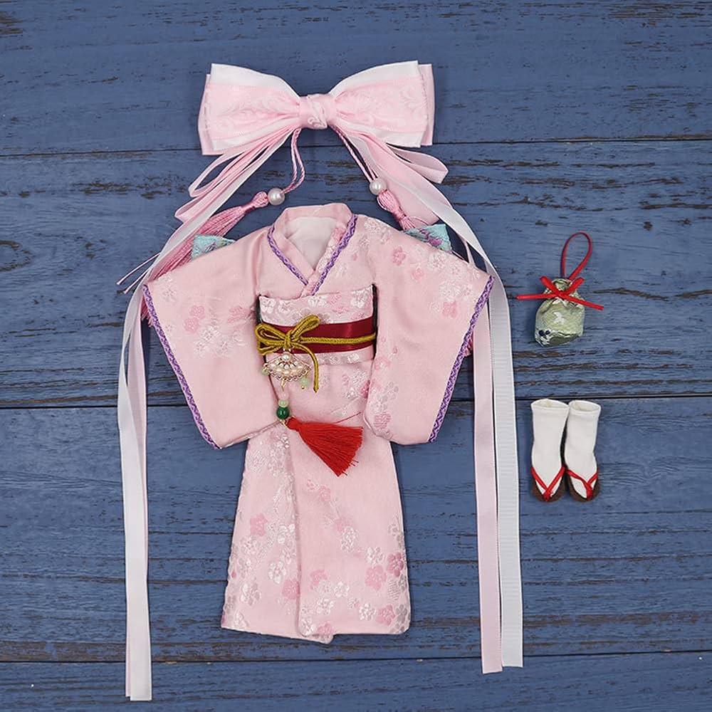 ブライス アウトフィット 振袖 Amazon.co.jp: rakulifey ブライス服 和服 髪飾り付き ネオ
