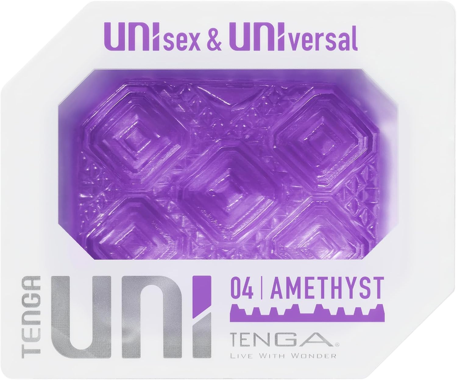 TENGA UNI Disposable, One Time Use, Stretchable, Textured