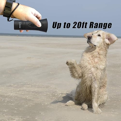 Miniatura 6 de BarxBuddy - Dispositivo antiladridos para adiestramiento de perros con luz LED doble y correa seguro para mascotas en interiores y exteriores