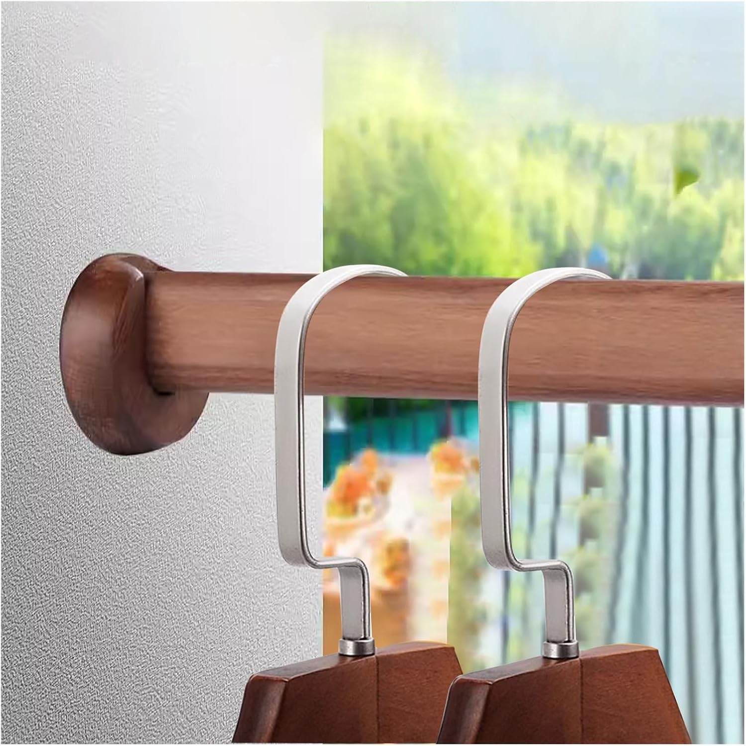 Amazon.com: Heavy Duty Wood Closet Rod Holders,15