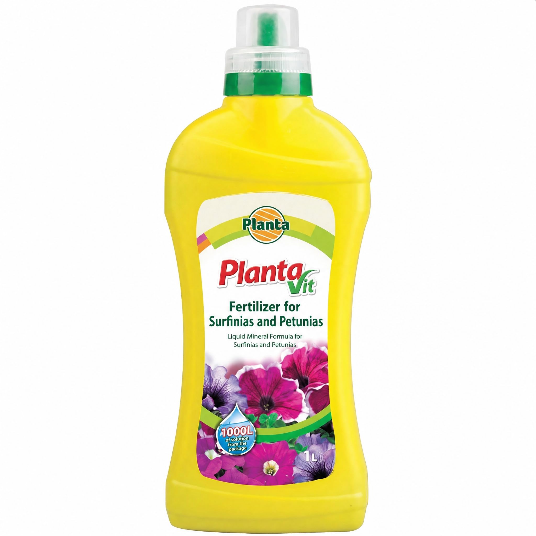 Surfinias and Petunia Liquid Fertiliser, Flower Feed Concentrate, 1L, Makes up to 400L