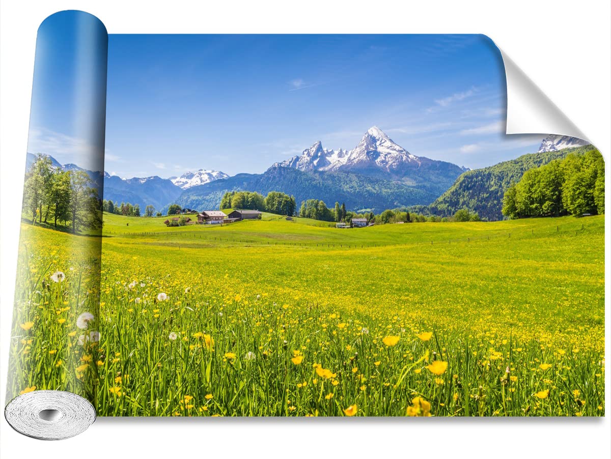Papier peint protection 250x104cm Tulup pour masquer un mur abîmé