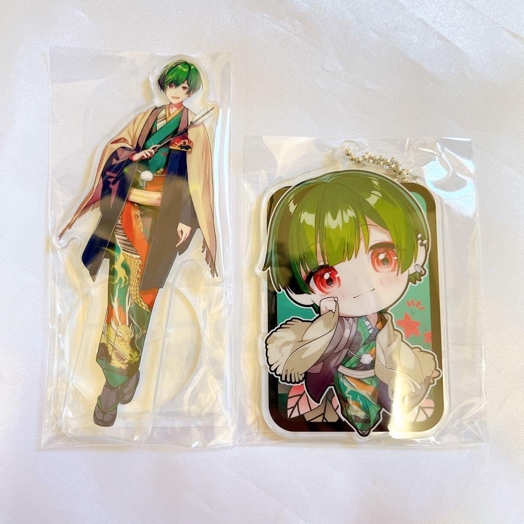 【★加古川物流】【未開封品】シクフォニ すち お正月 2023 アクリルスタンド、SNS風アクリルキーホルダー セット【366】 ☆加古川物流】【未開封品】シクフォニ すち お正月 2023