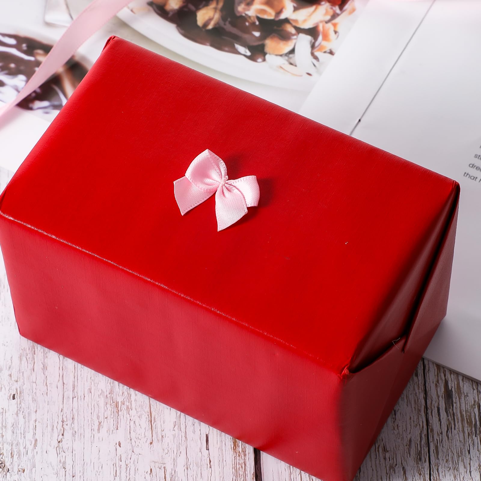 AOZUO 100 Stuks Kleine Strikken Om Te Knutselen, Mini Blauw, image size:1600x1600