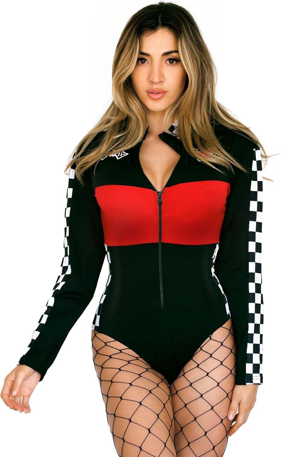 Beauty's Love Halloween Speed Car Driver Costume for woman - Racer Bodysuit Costumes
