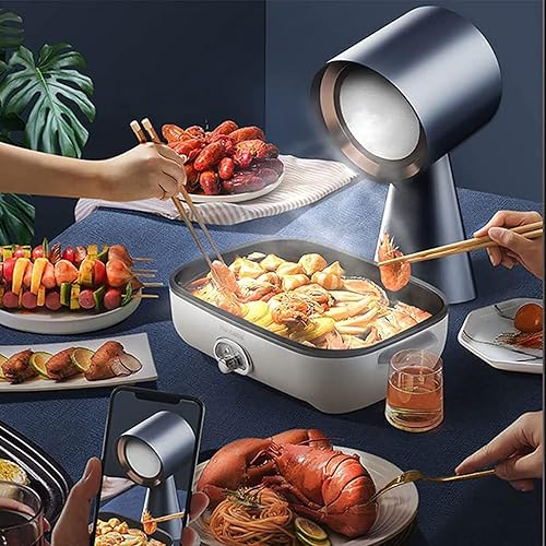 Miniatura 2 de Mini Cappa Da Cucina Da Tavolo, 2 M³/min, Fuerte Aspiración Portátil, Due Marce Opzionali, Facile Da Pulire, Bassa Rumorosità, Per Cucina Domestica,