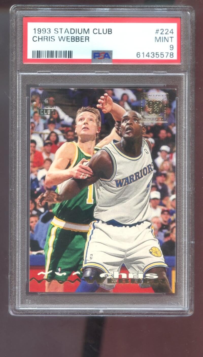 Amazon.com: 1993-94 Topps Stadium Club #224 Chris Webber ROOKIE RC 