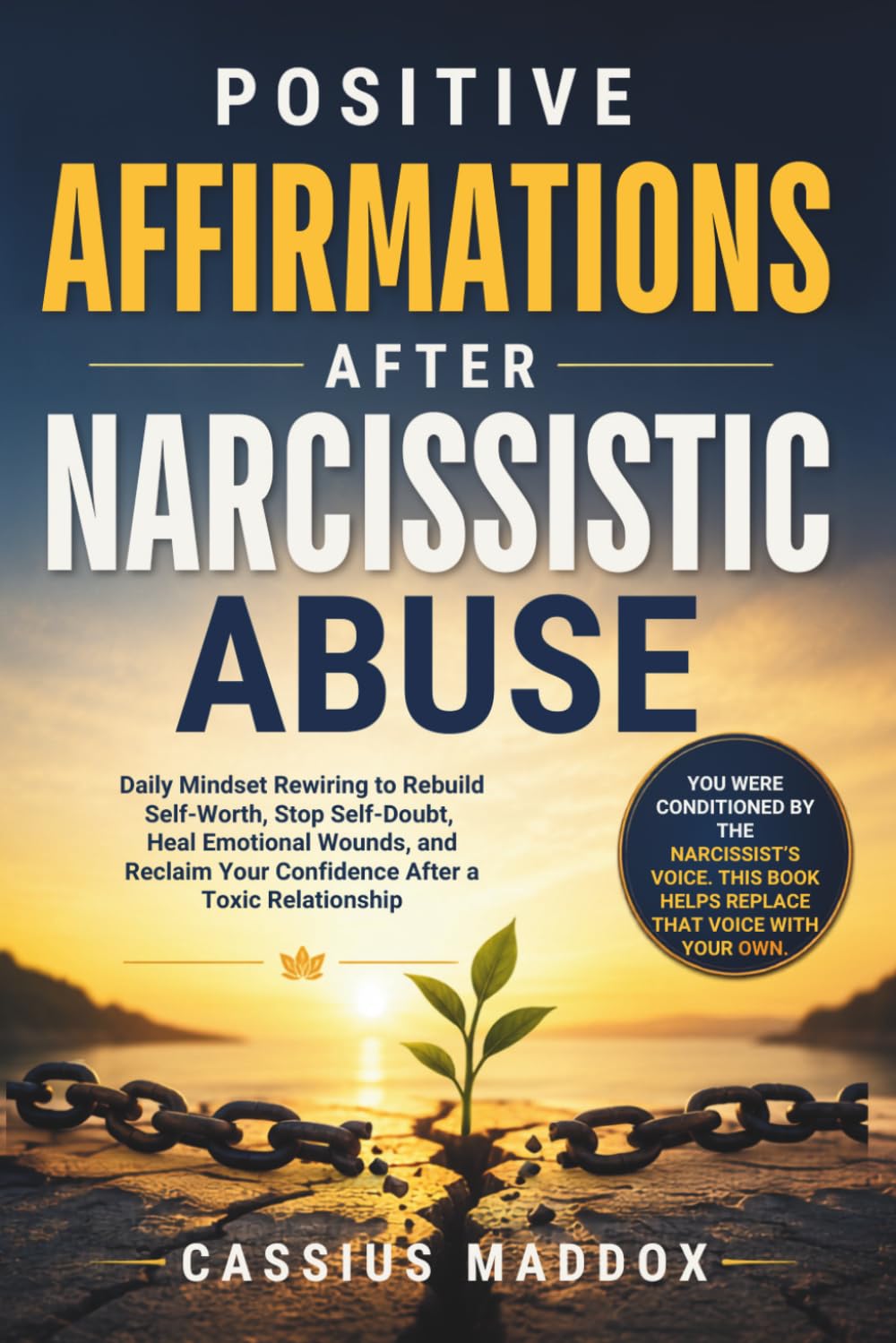 Positive Affirmations After Narcissistic Abuse: Daily Mindset Rewiring to Rebuild Self-Worth, Stop Self-Doubt, Heal Emotional Wounds, and Reclaim Your Confidence After a Toxic Relationship