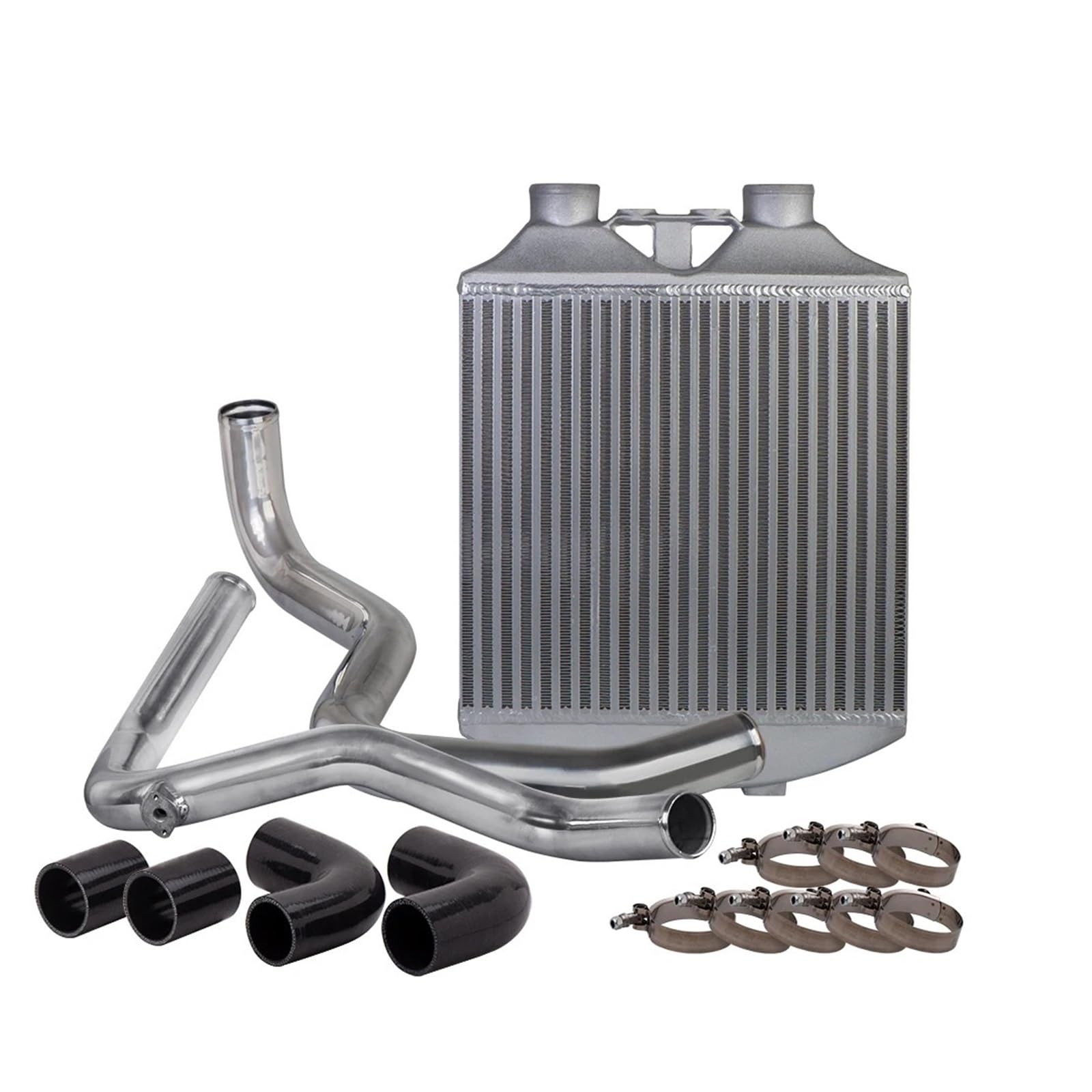 Aweudnhi One Color Intercooler Kit Fit For Seat Ibiza Polo For Fabia 1.9 For Tdi Front Intercooler Conversion Kit Aluminum Turbo Kits