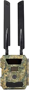 PNI Hunting 400C PRO 24MP Hunting Camera with 4G LTE Internet, GPS, Simultaneously Transmits Video, 4 Emails, FTP, Full HD 1080P, Night Vision, 59 Invisible LEDs for Animals, Camouflage, PNI-HU400PRO asin的图片