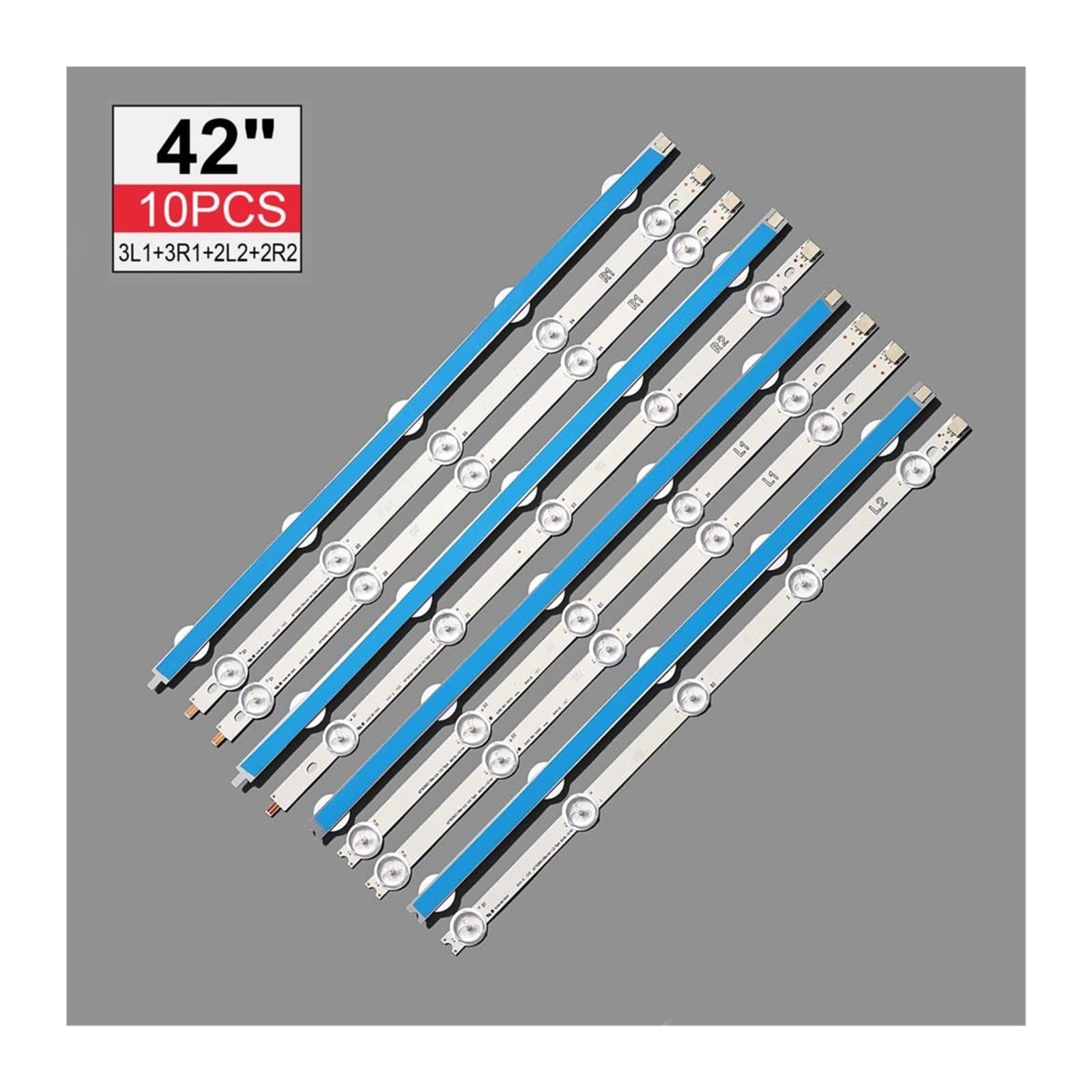 LED-Hintergrundbeleuchtungsstreifen Passend For LIG 42 Zoll ROW2.1 TV 42LN5400 42LN542V 42LN575S 42LA615 6916L-1412A 6916L-1413A 6916L-1414A 6916L-1415A LED-Hintergrundbeleuchtungsstreifen