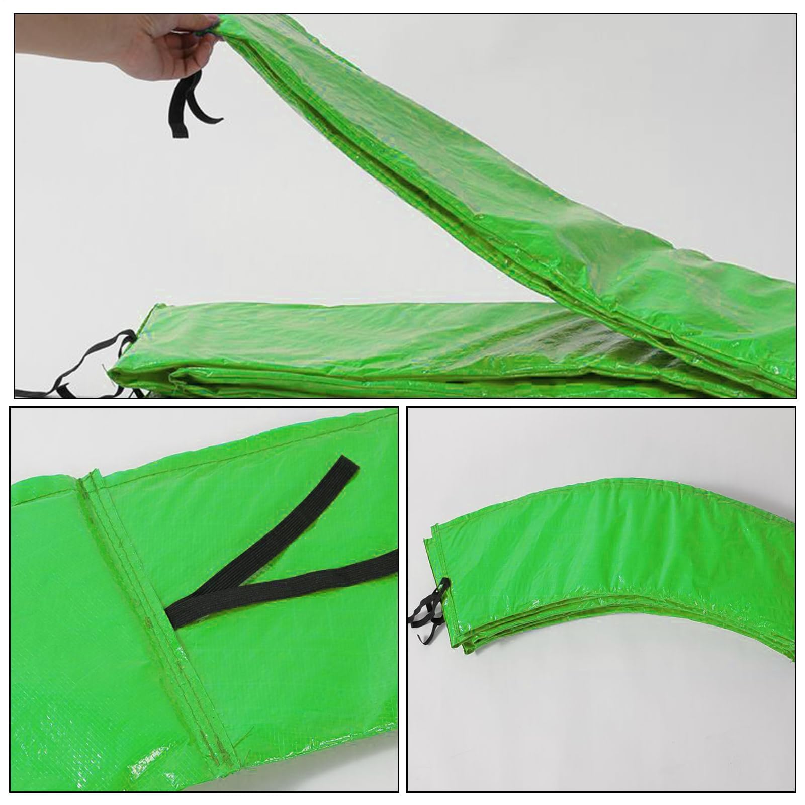 Cuscino per trampolino – Copertura di ricambio per molle – Resistente agli strappi Impermeabile Attrezzatura sportiva per Palestra Parco giochi cortile Parco – Accessori per trampolino