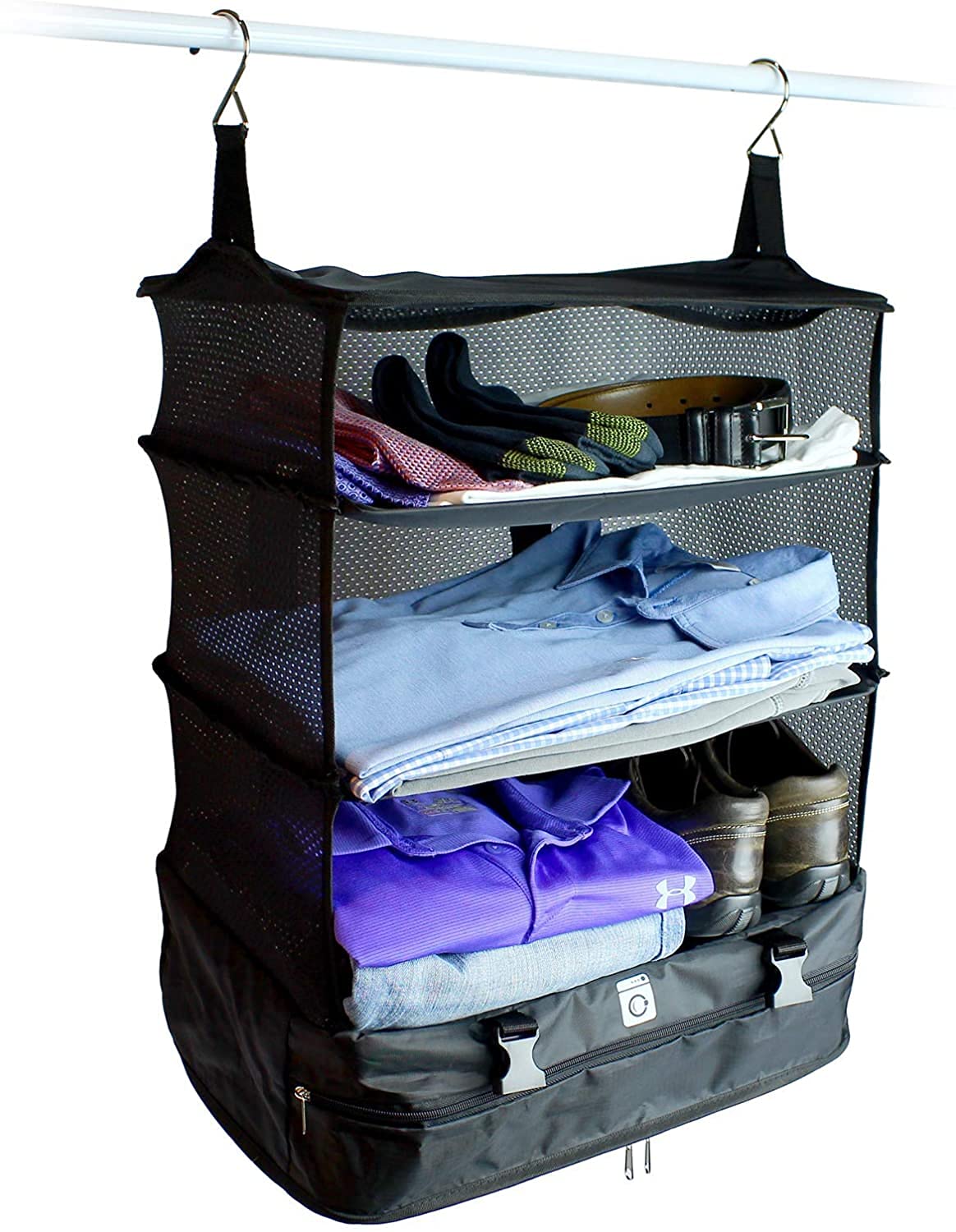 StowNGo Travel Luggage Organizer and Packing Cube Space Saver With