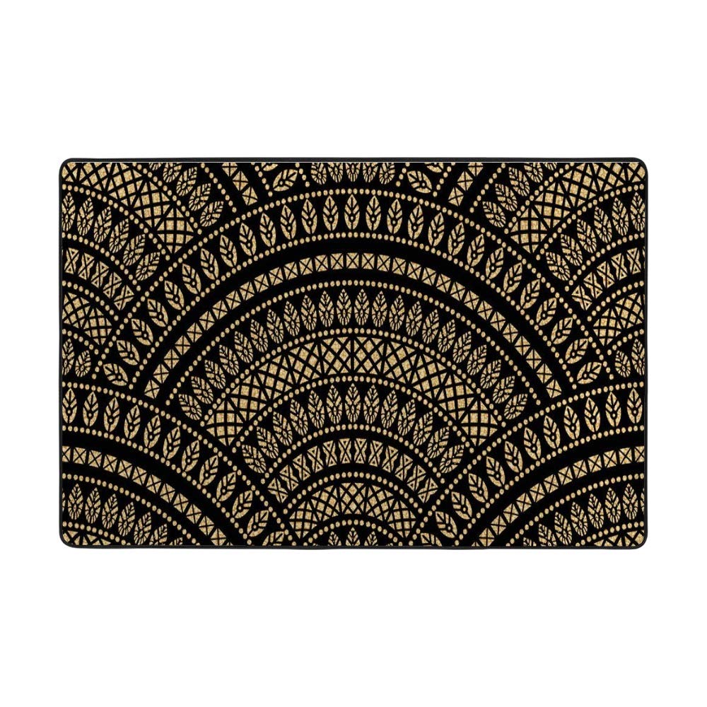 Tapis de sol en velours corail aux finitions plumes haut de gamme