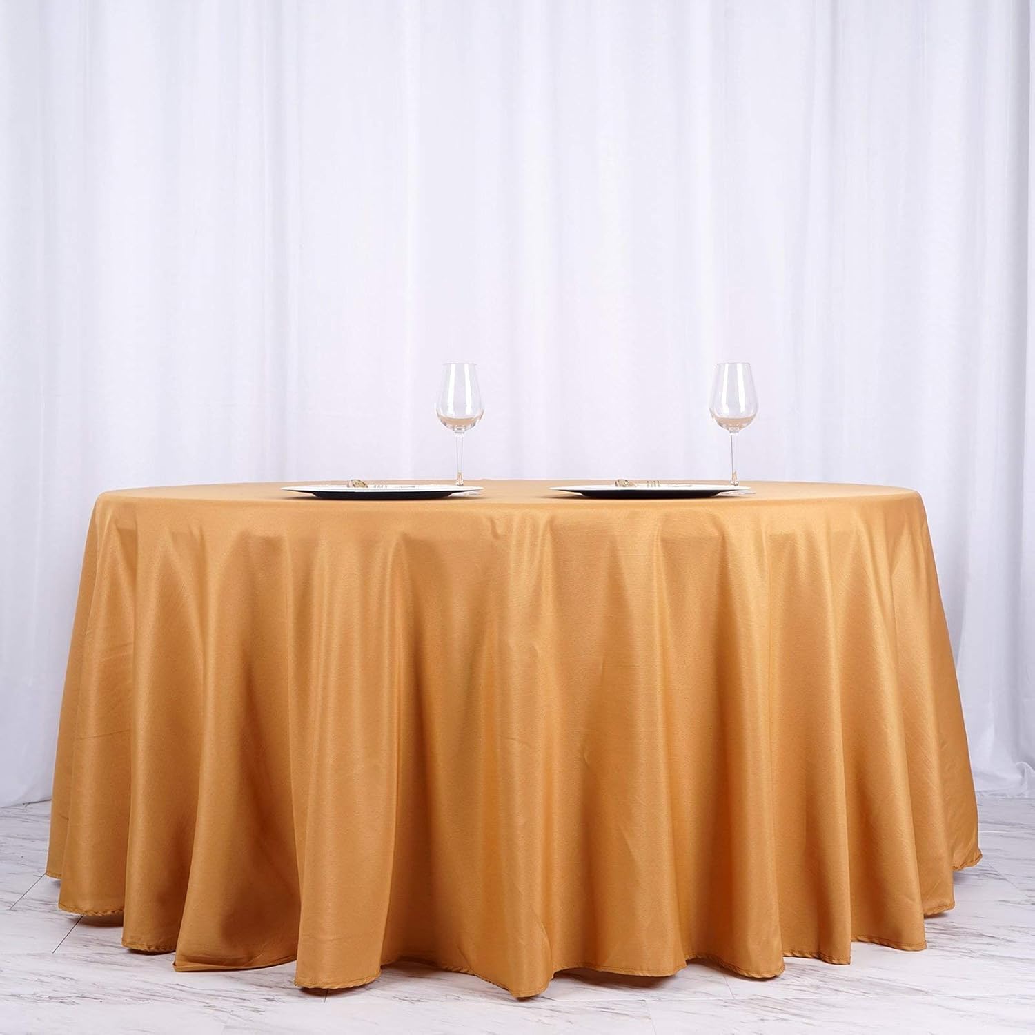 Tableclothsfactory 120" Wholesale Round Tablecloth