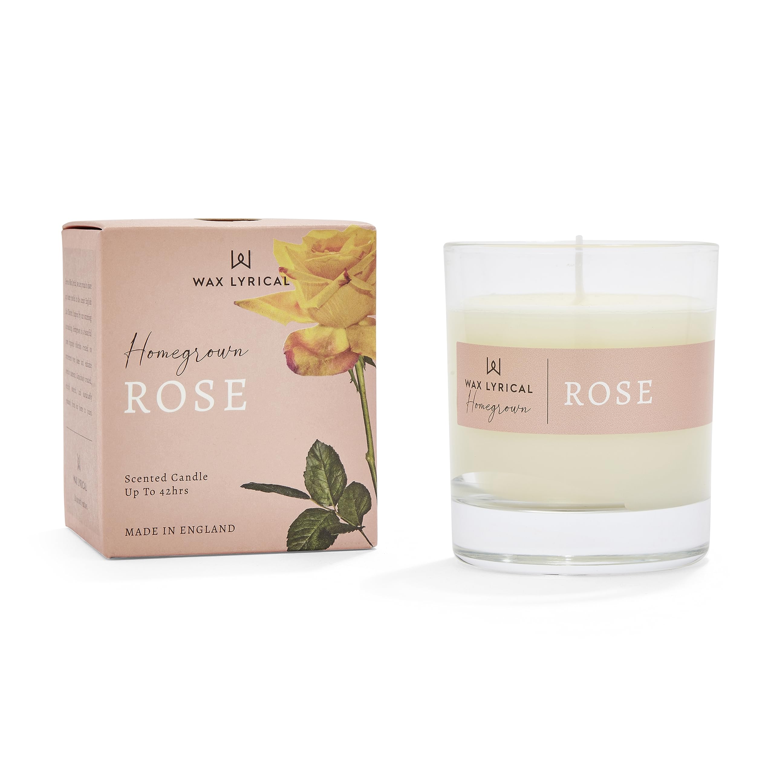 Wax Lyrical Green Homegrown Rose Scented Candle