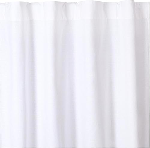 Miniatura 6 de HOMIDATE Cortinas largas blancas de 96 pulgadas, juego de 2 cortinas de algodón texturizado (50 x 96 pulgadas), Acción de Gracias y elegancia