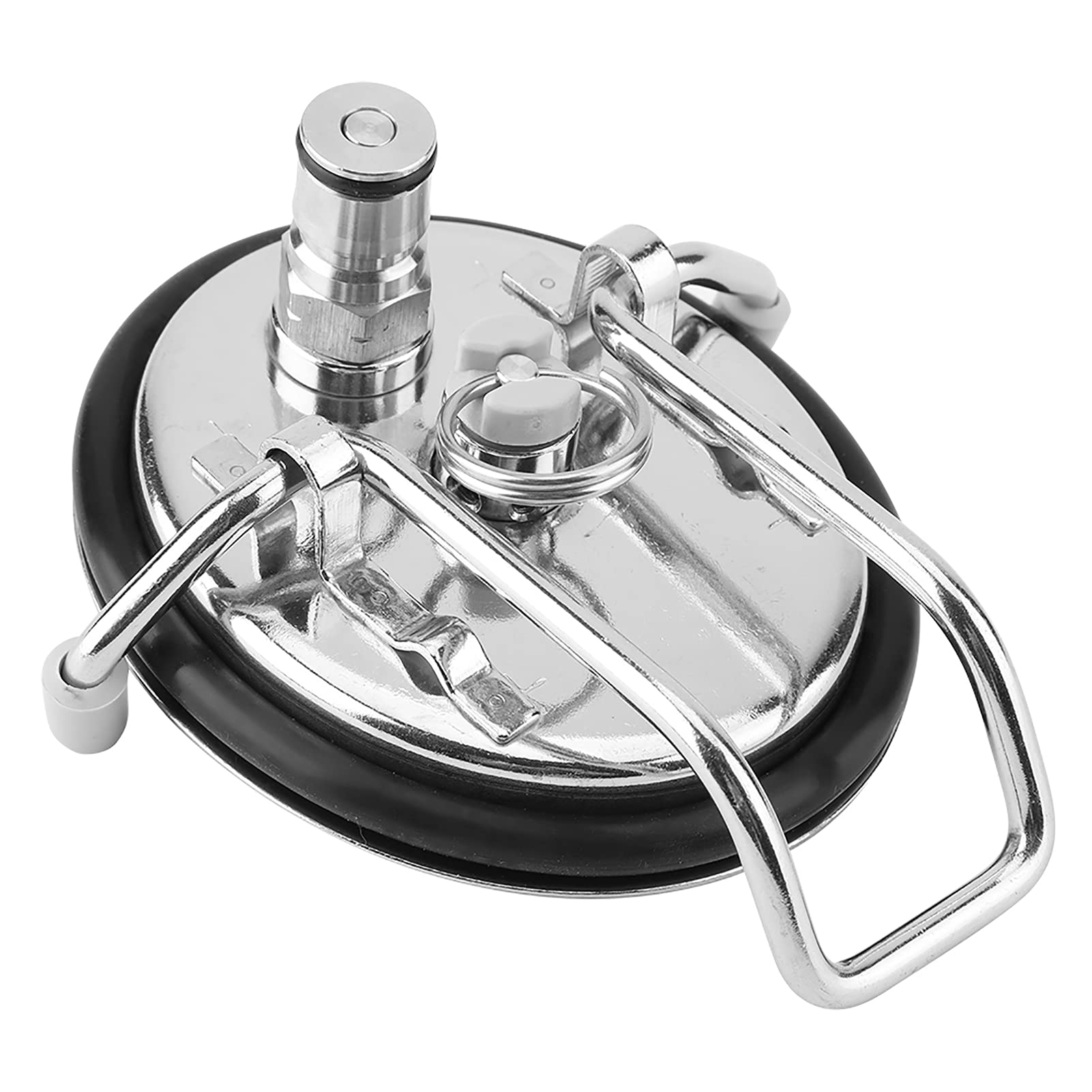 Cornelius Style Keg Carbonated Carbonation Stone Corny Keg Lid Stone Keg Couvercle équipé D'un Diffuseur de 0,5 Micron Convient à Tous les Fûts de Cornet Ordinaires