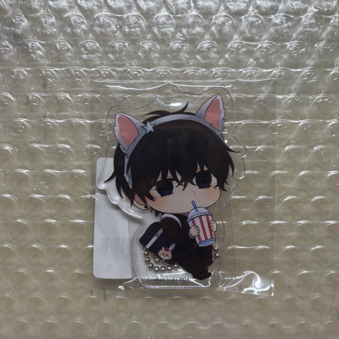 Mini Shiina Senpai Acrylic Key Chain Scratch